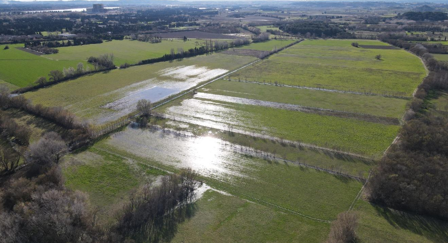 Site expérimental des Paluns (Aramon, Gard), crédit Alix Laffite